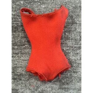 Vintage 1960's Barbie Red Helenca Swimsuit Bathing Suit‎ Original